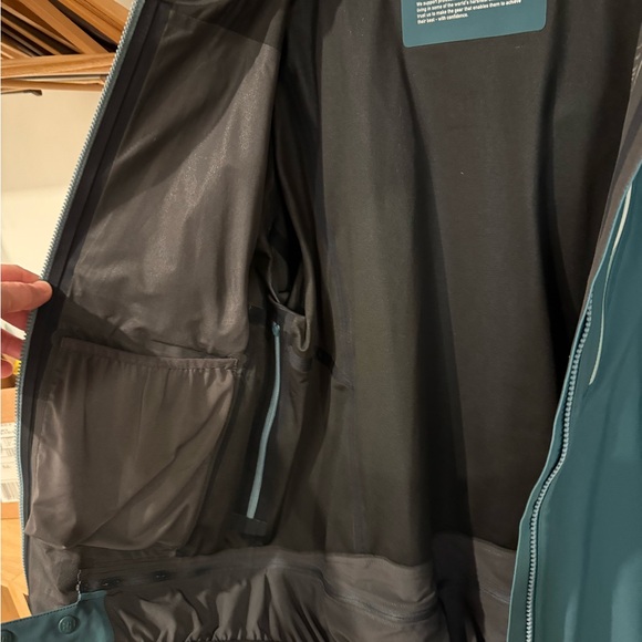 Men's Alpha Long Shell Ski Jacket - Dark Creek - Picture 5 of 5